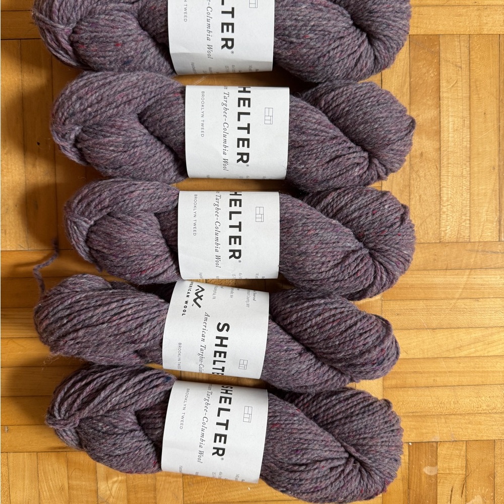 Brooklyn Tweed Shelter Wool x 5